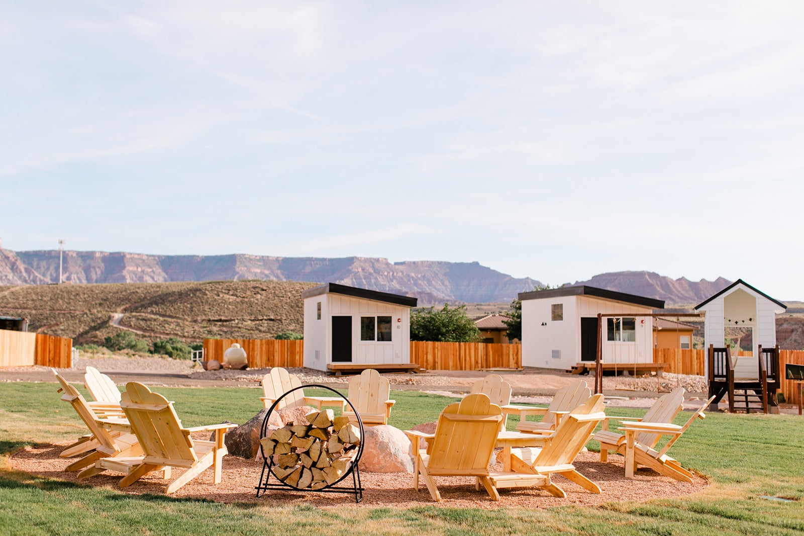 outdoor view of Zion Wildflower resort