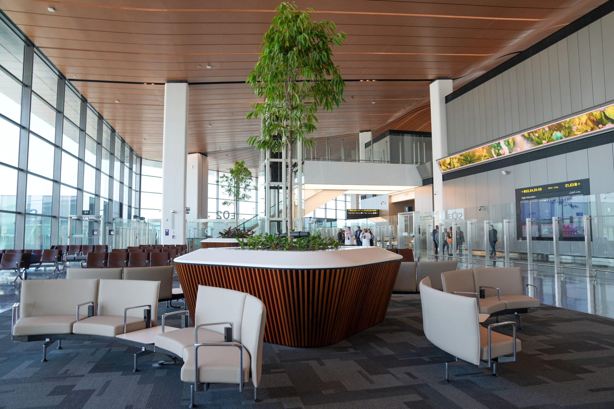 Take a look at the 2 new concourses now open at Doha’s Hamad
International Airport