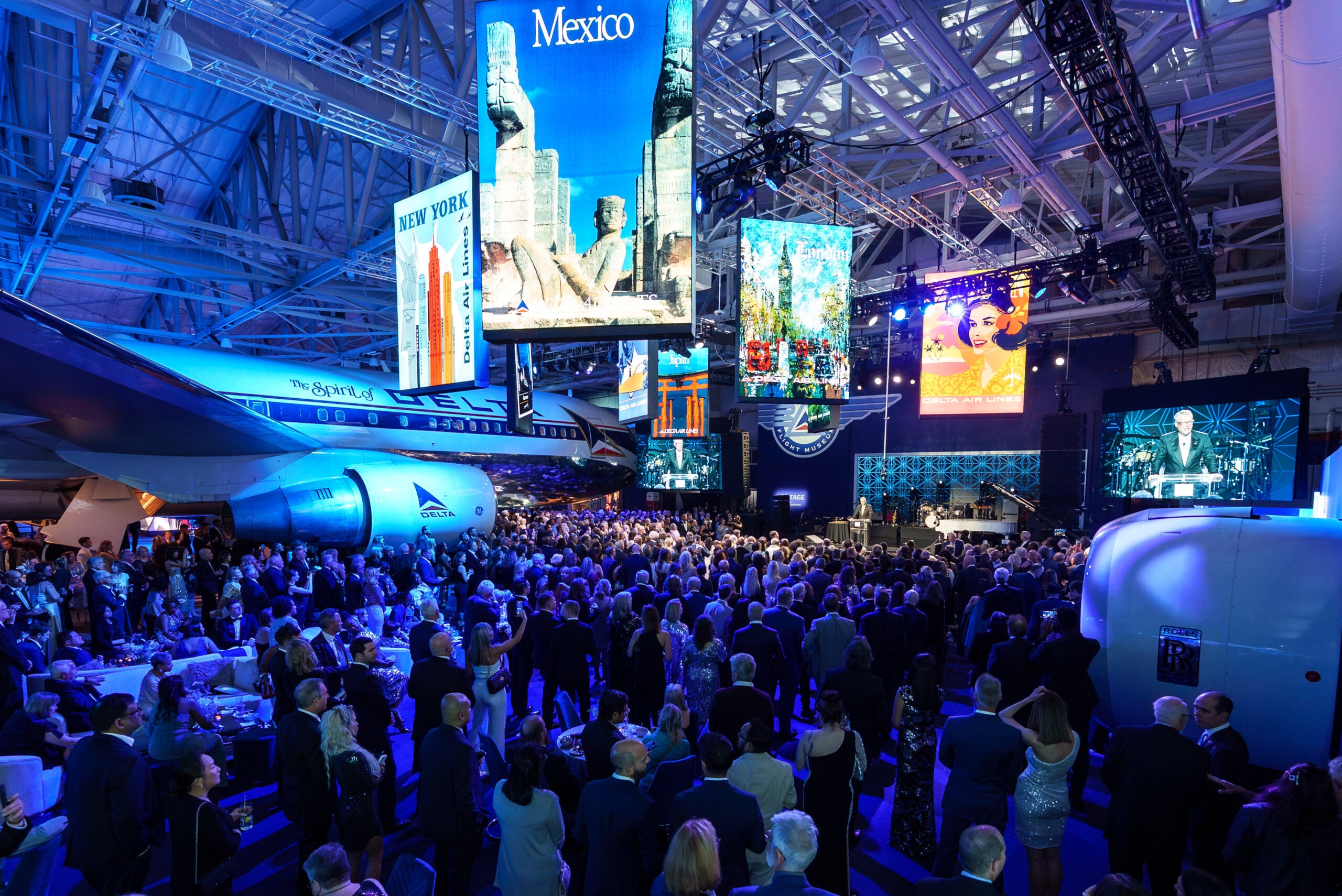 Delta Air Lines' Centennial Gala in Atlanta on March 15, 2025.