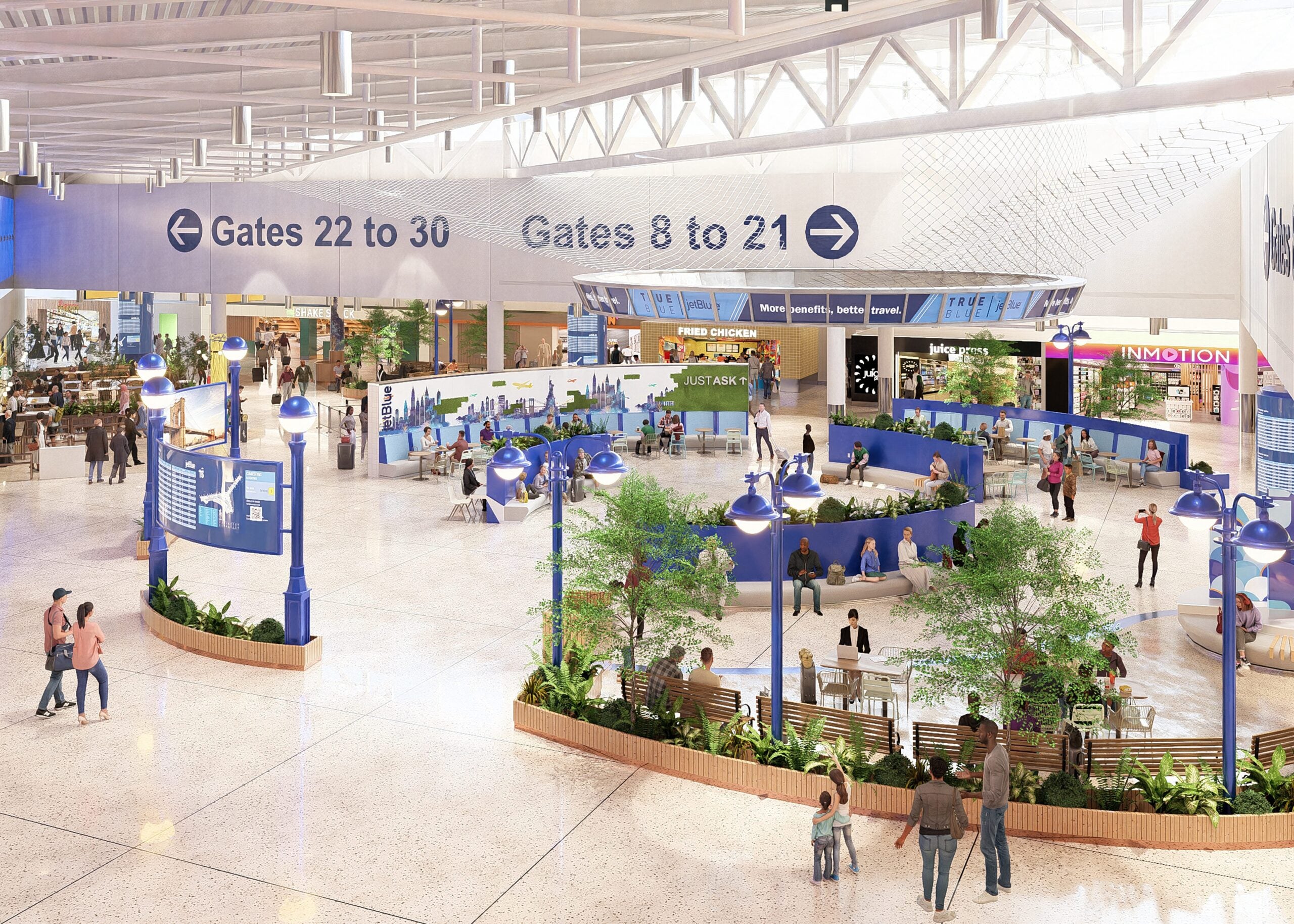 airport rendering