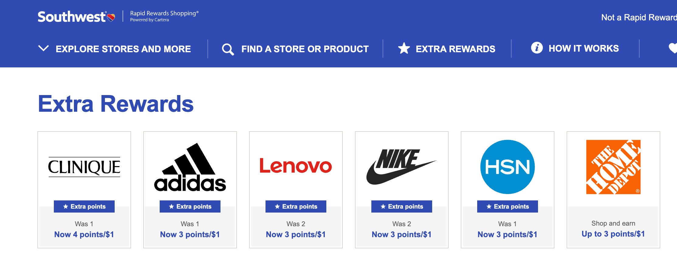 southwest shopping portal