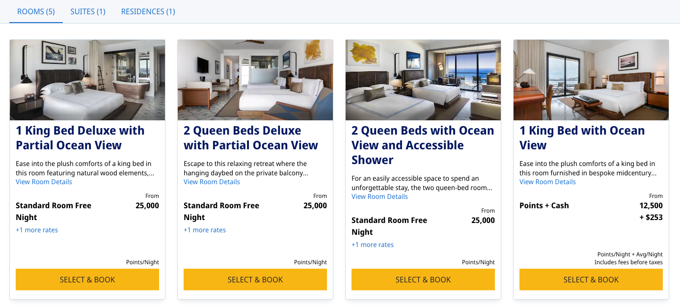 Hyatt baja sur award availability 