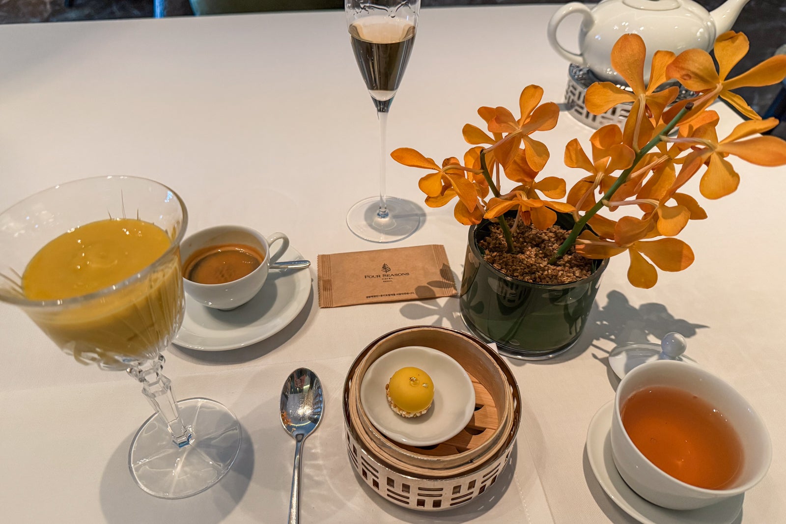 Four Seasons Seoul food