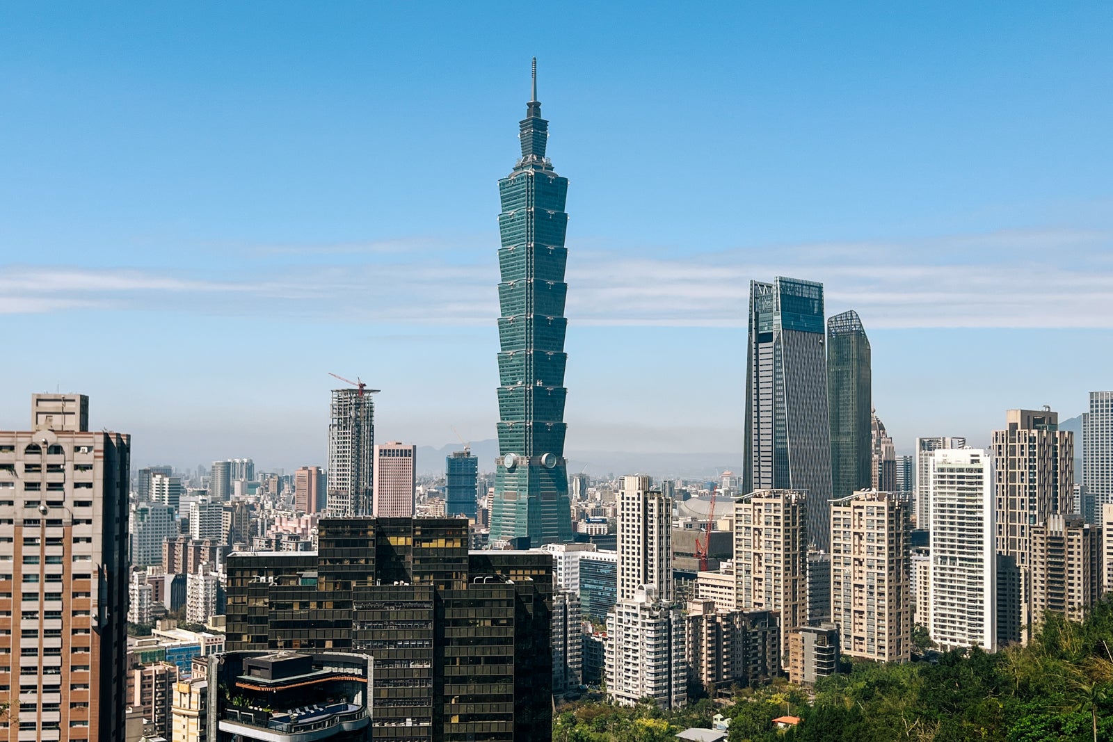 Taipei skyline