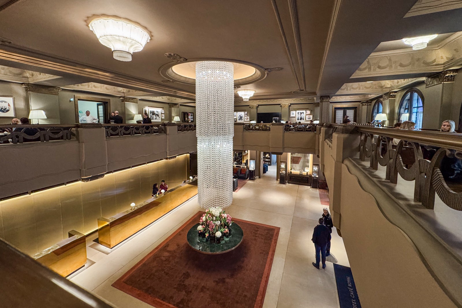 hotel cafe royal lobby