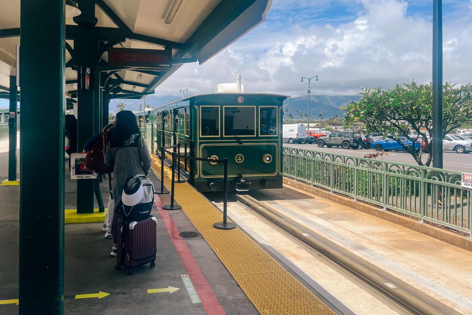 person with luggage