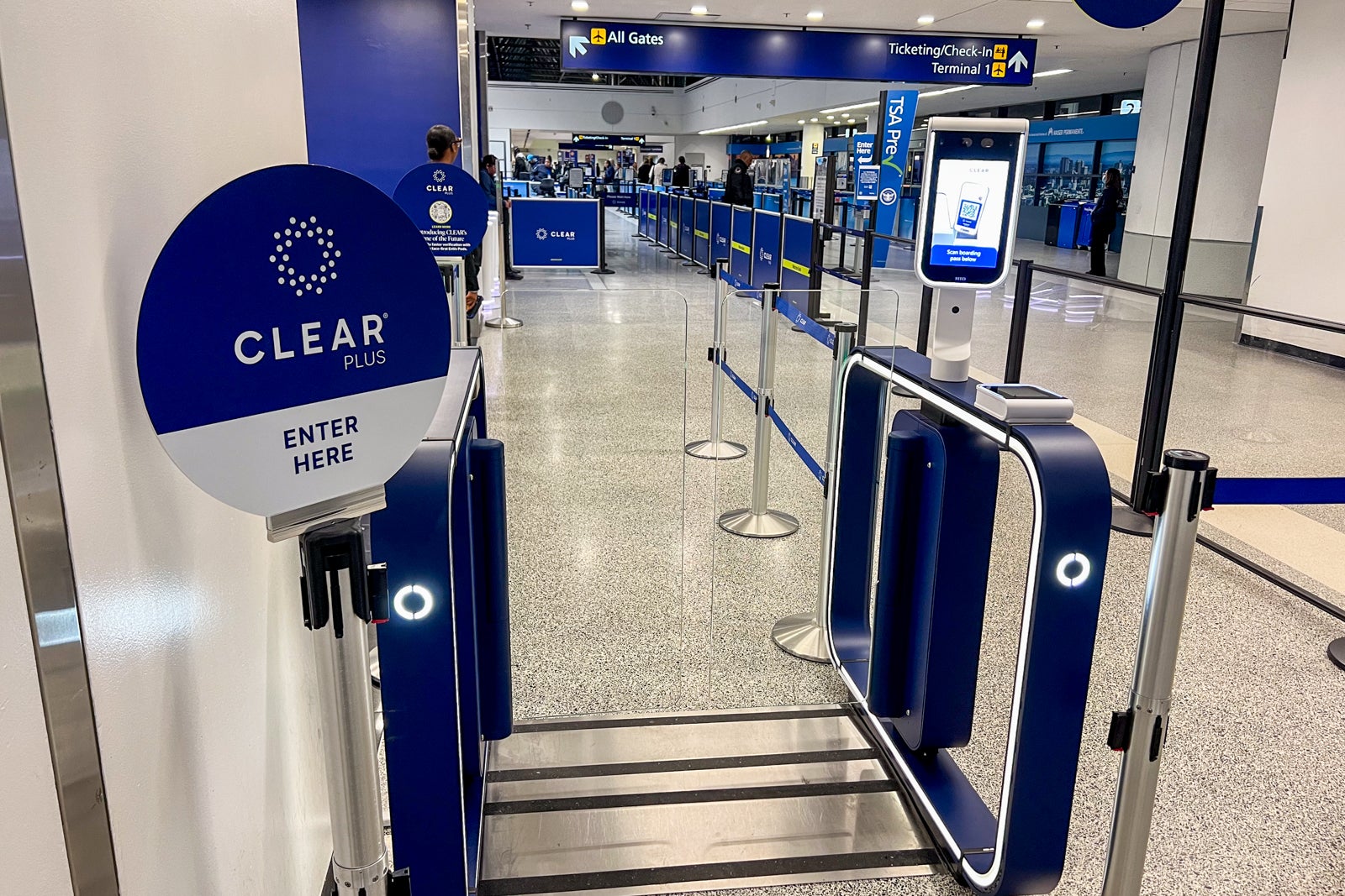 Oakland Clear Boarding Gate Alaska Digital Bag Tag