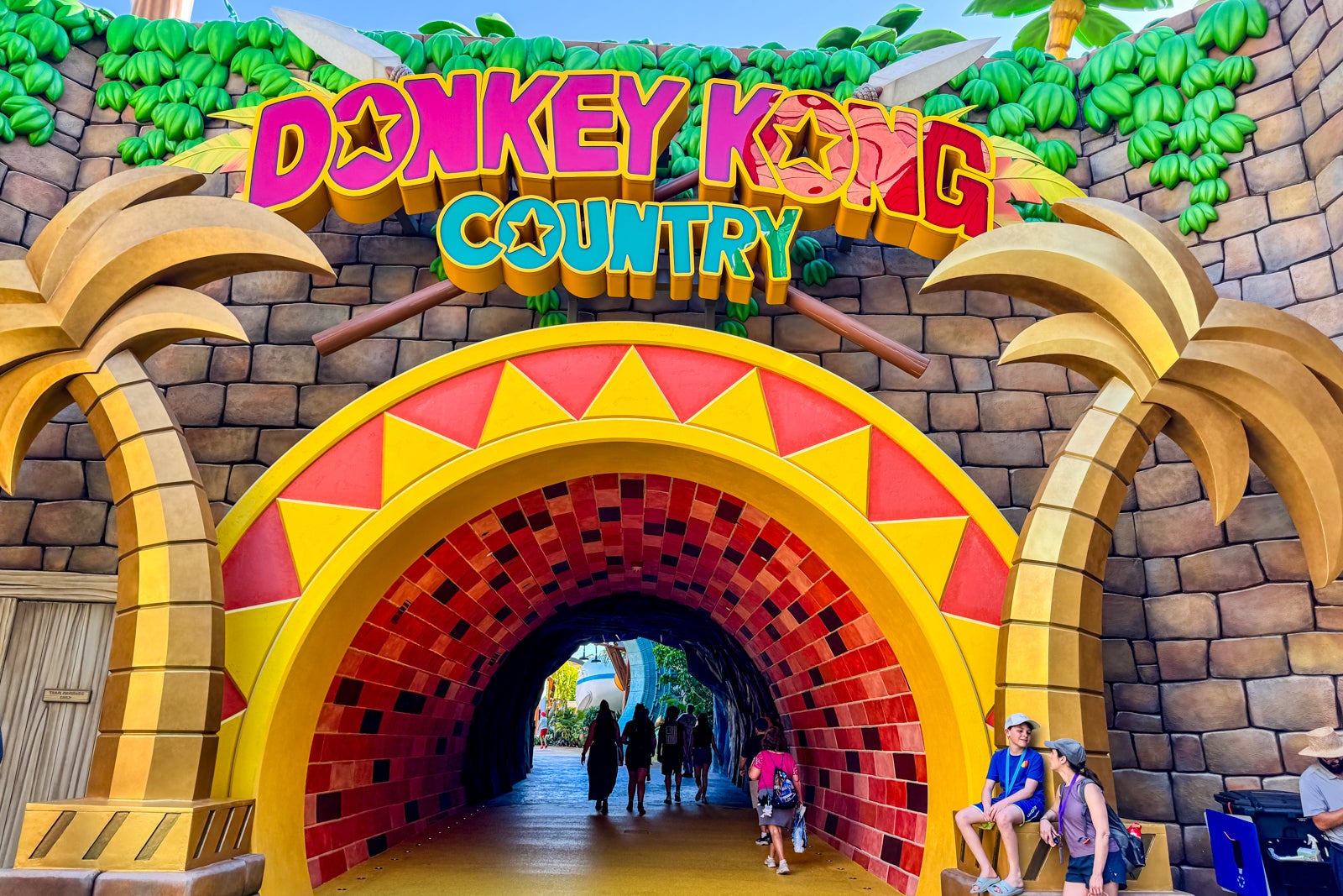 theme park entrance