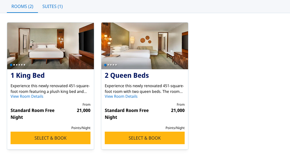Hyatt regency Maui award availability 