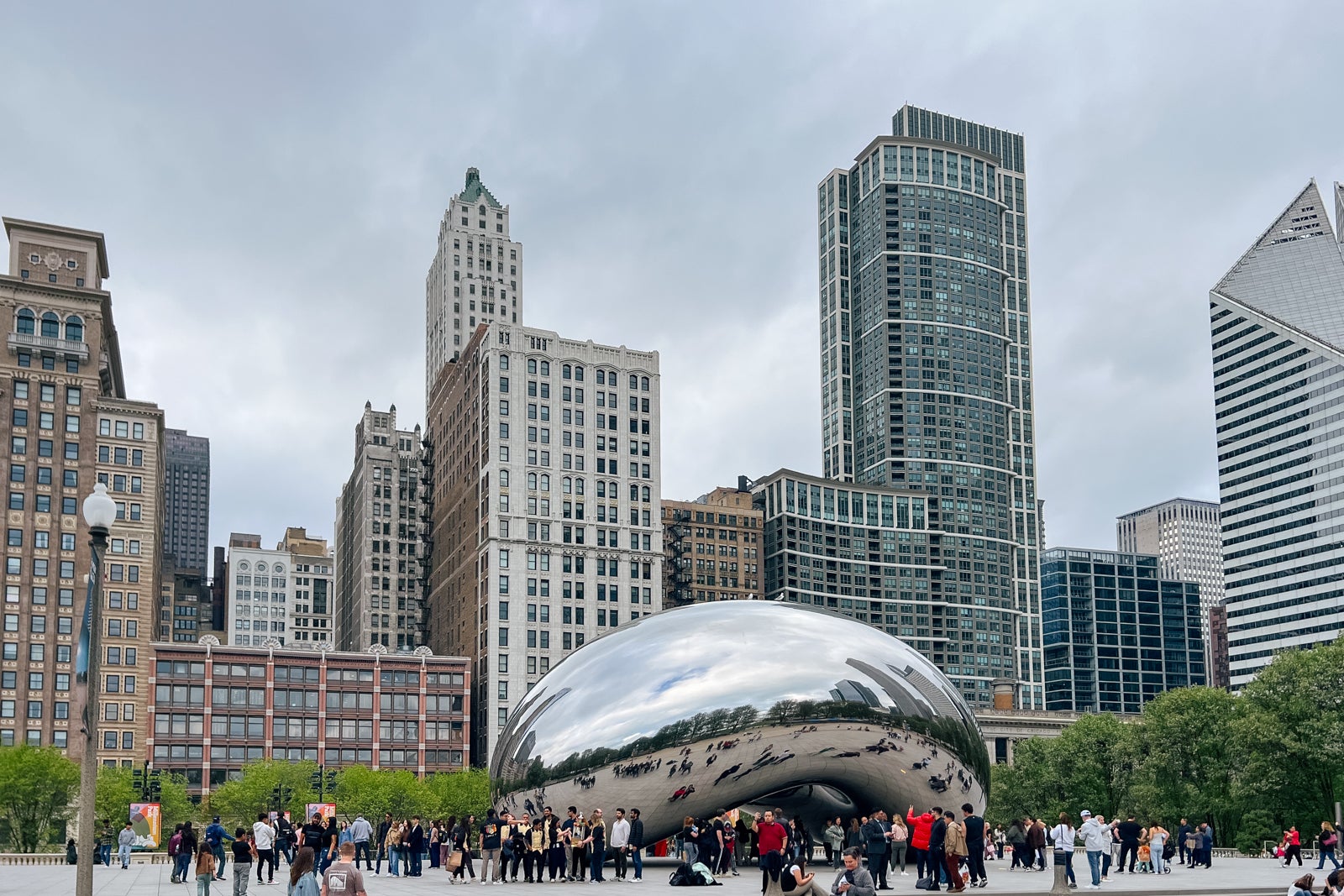 The Bean in downtown Chicago