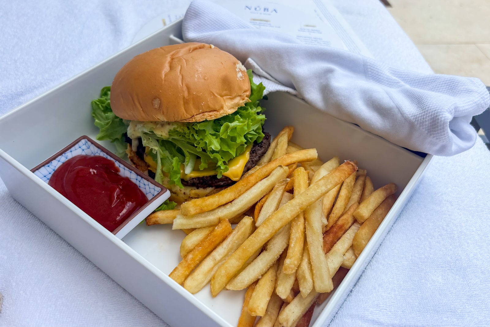 st regis aruba food