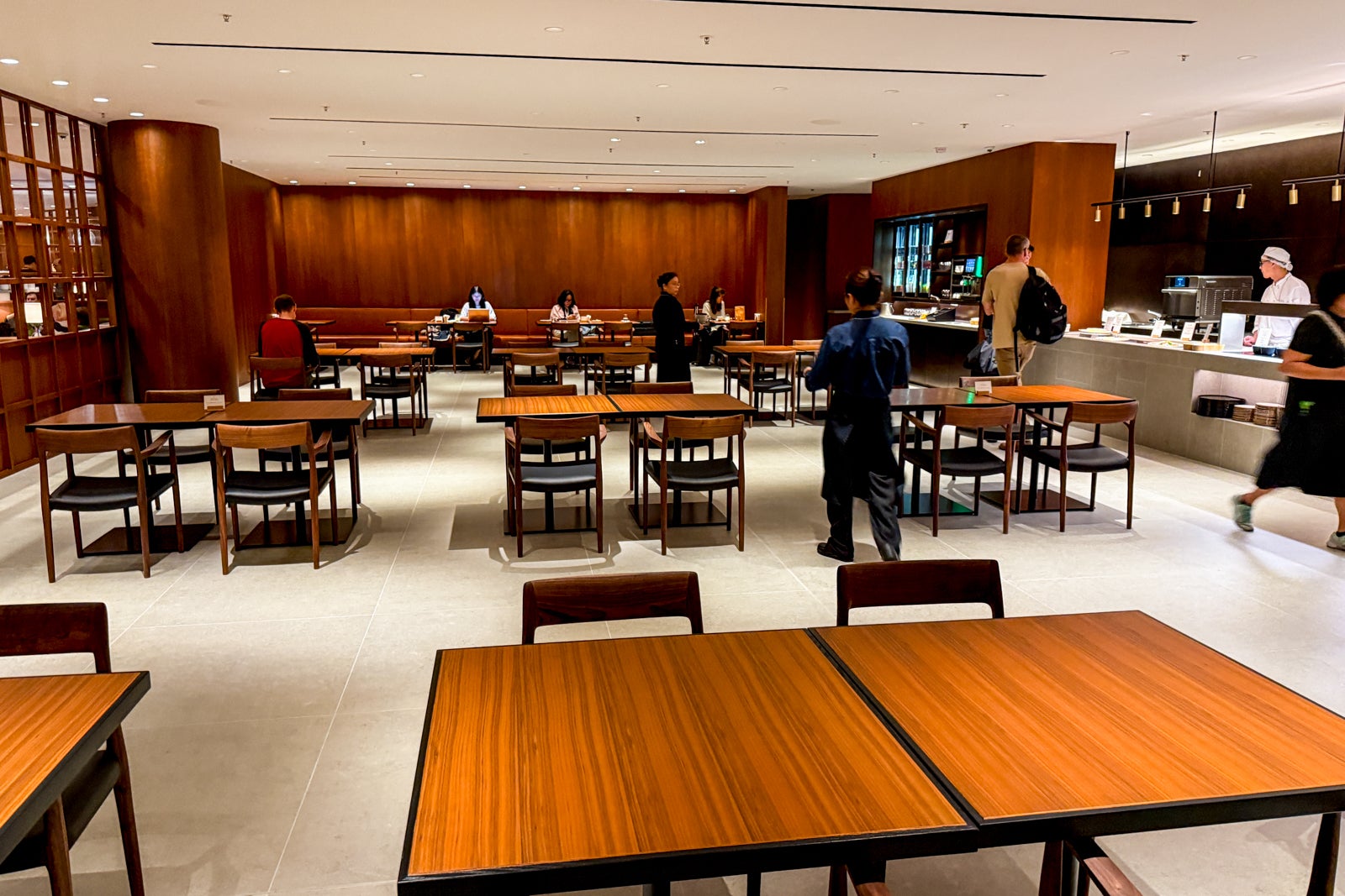 Cathay Pacific lounge interior