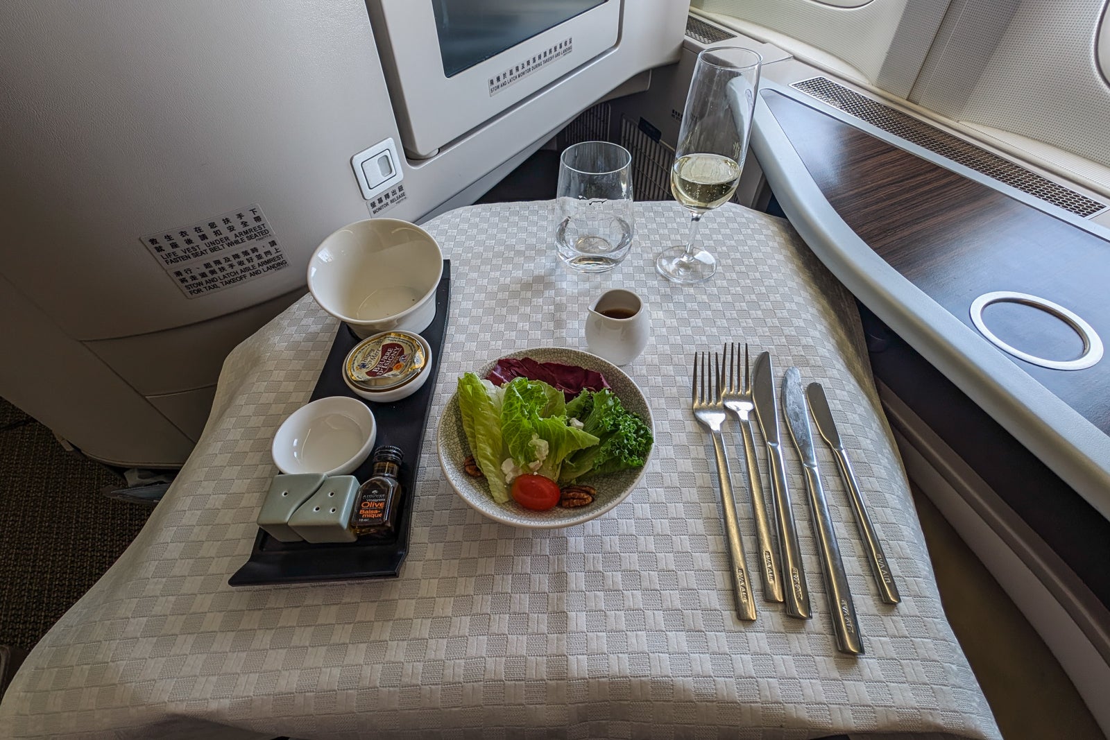 EVA Air 777 business class experience