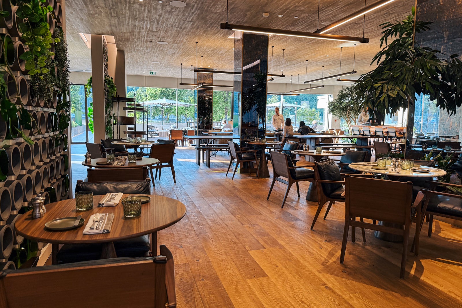 Greenhouse restaurant at Fairmont Golden Prague