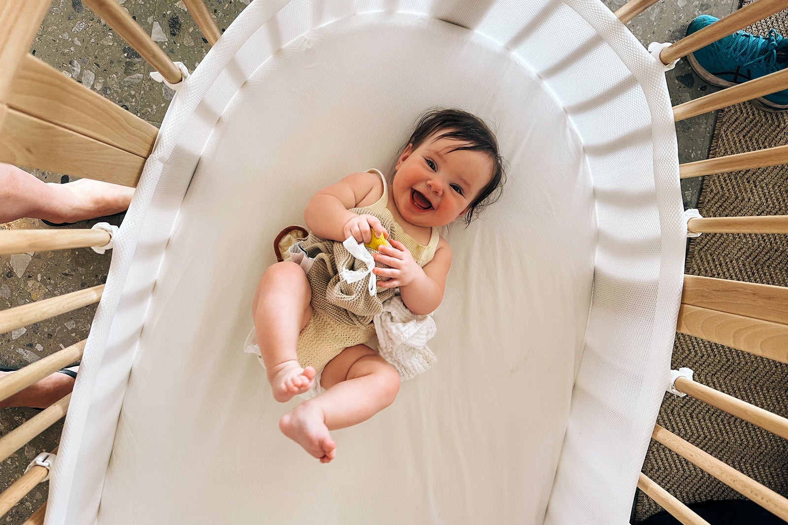 baby in crib