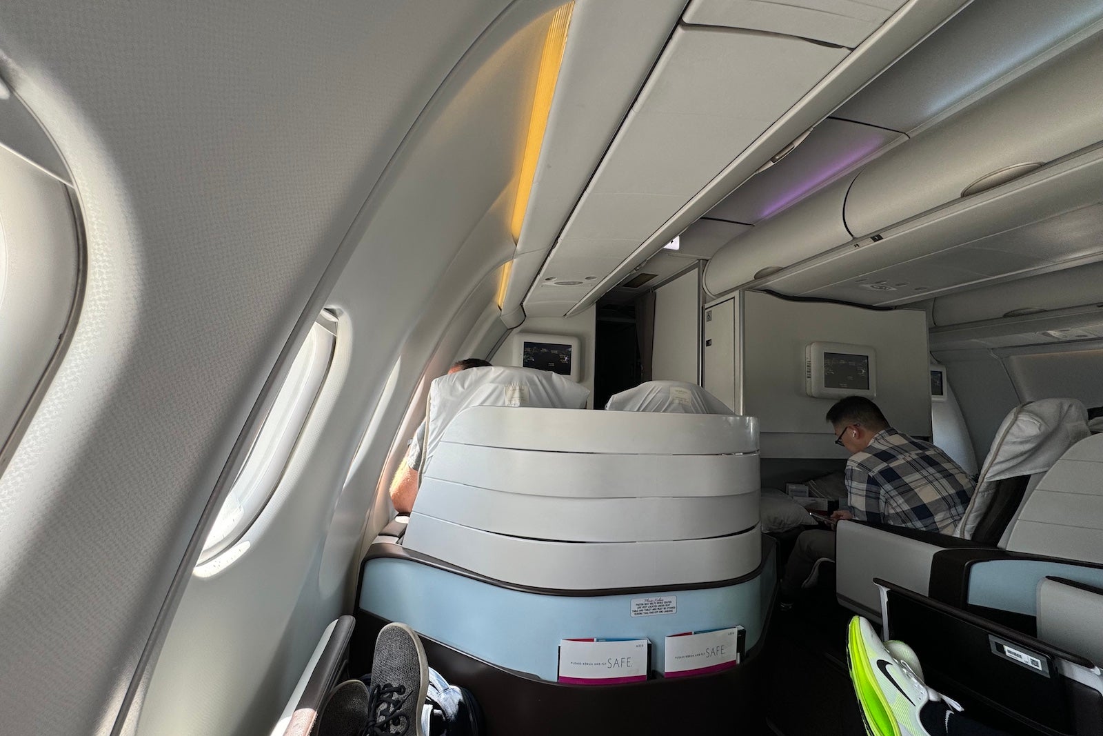 Alaska's SEA-NRT inaugural flight