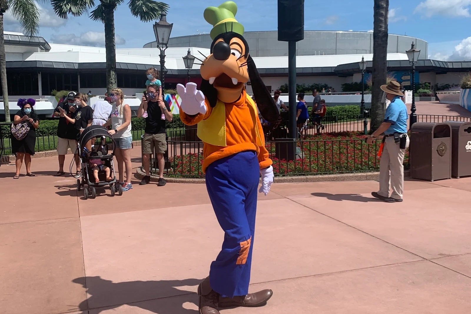 Goofy at Disney World