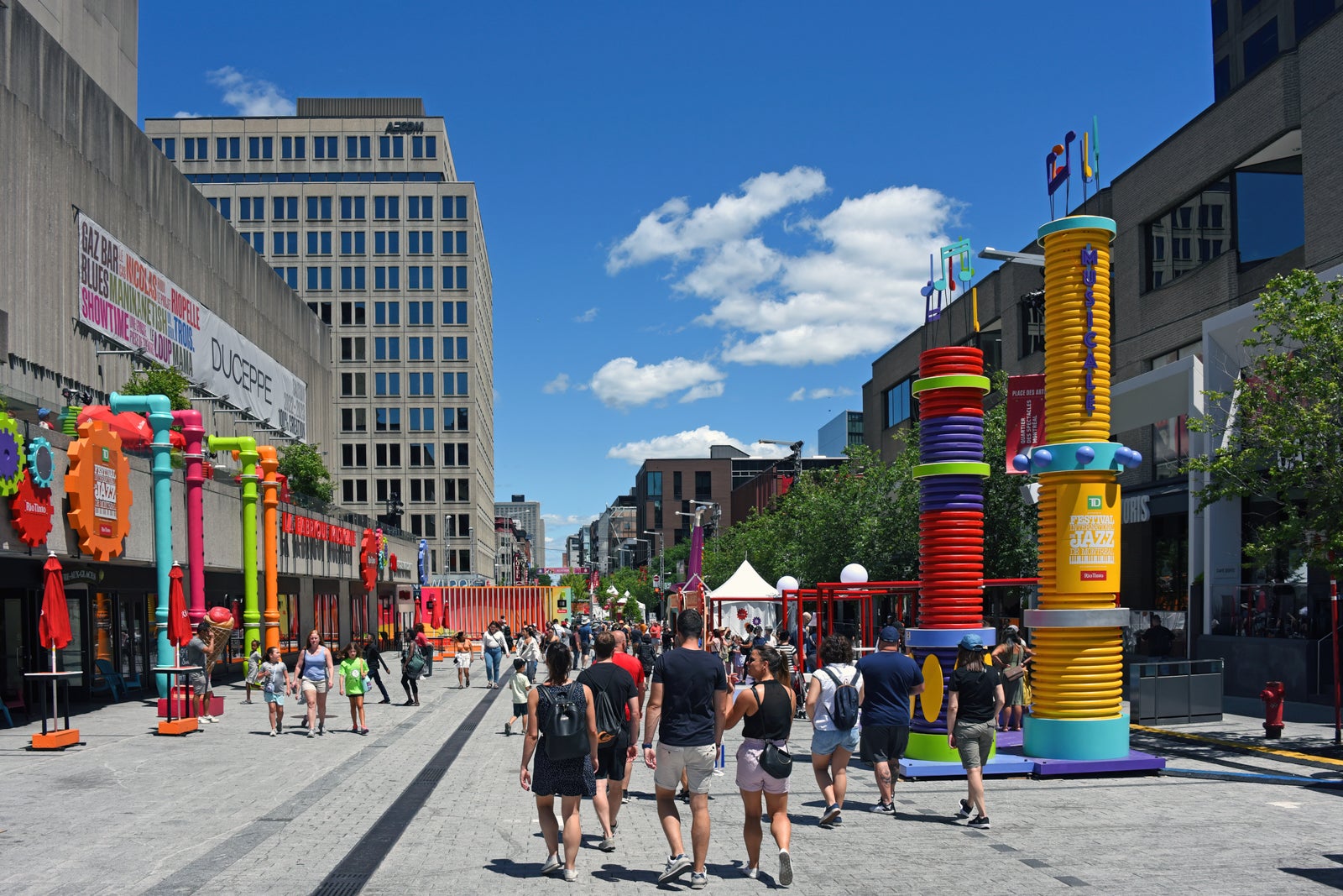 The Montreal Jazz Festival.
