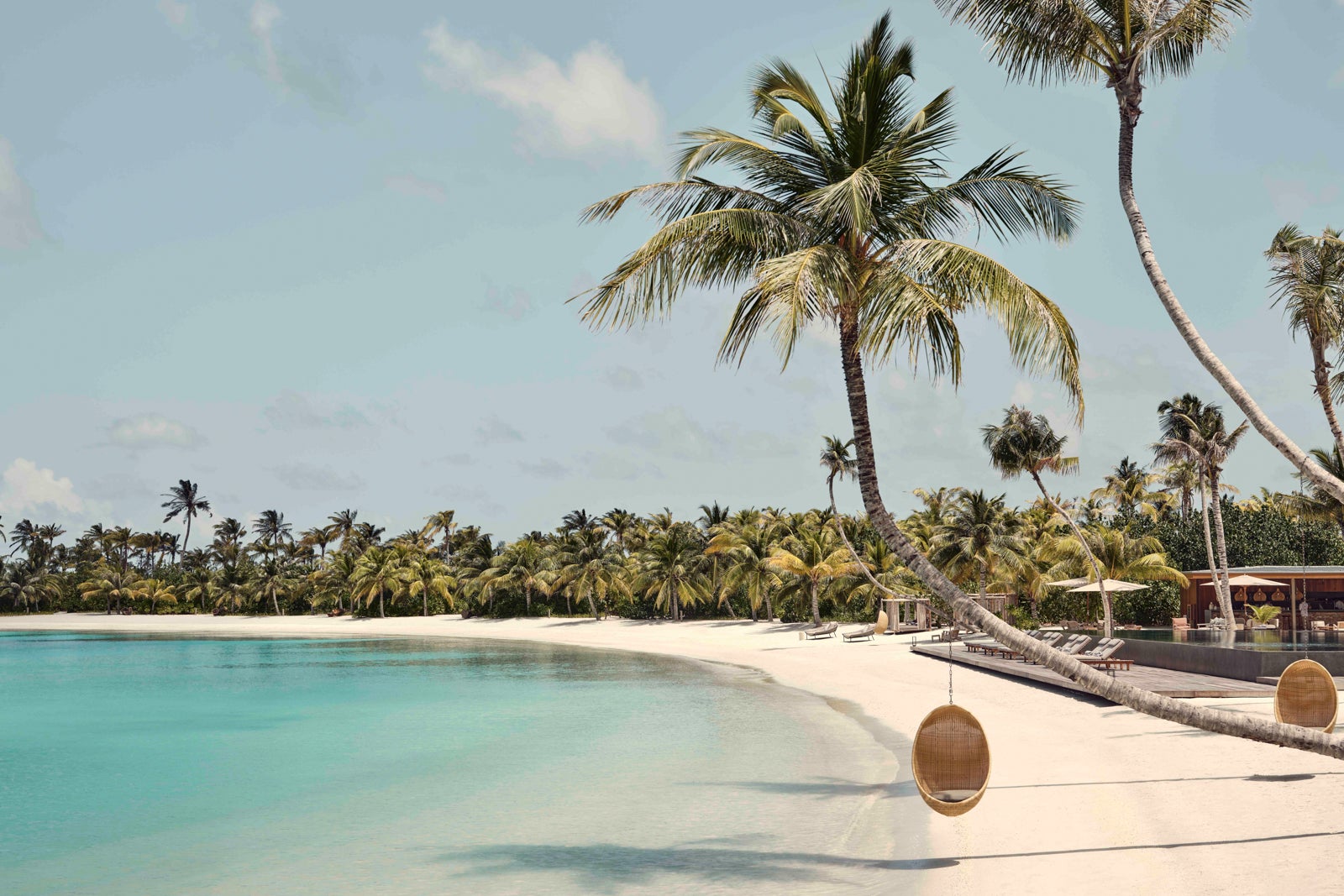 beach at Patina Maldives