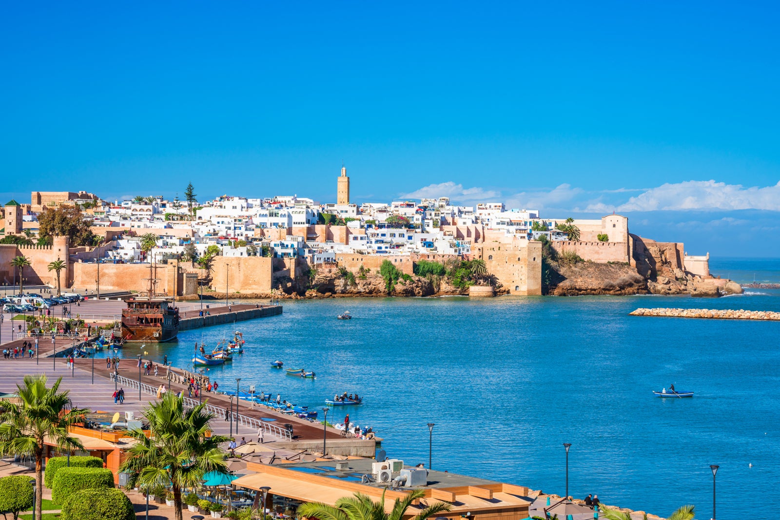 The Kasbah del Udayas in Rabat.