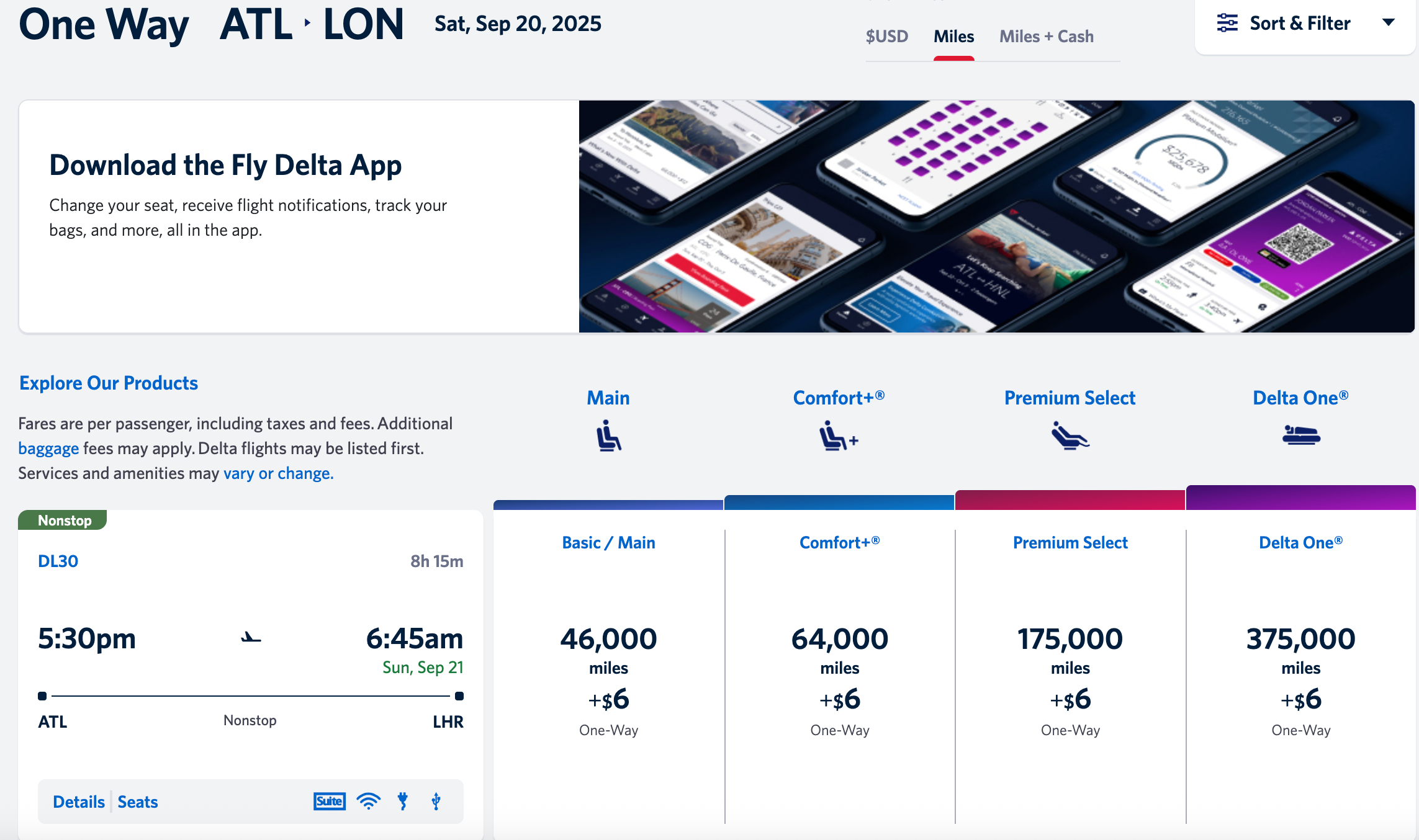 KLM booking