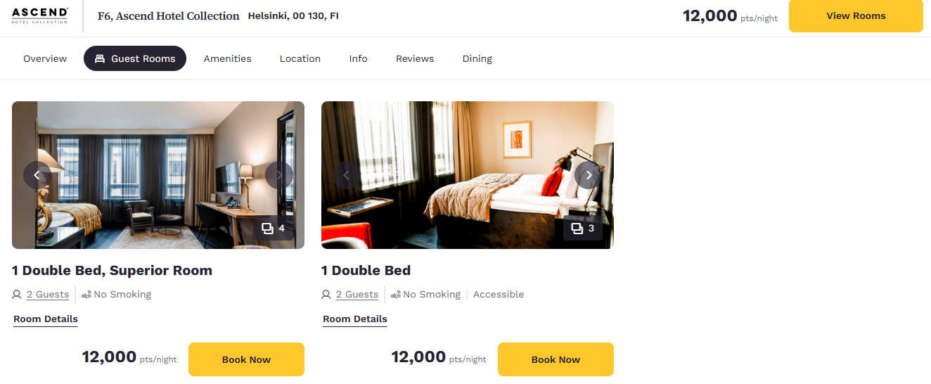 Choice Hotels option in Finland