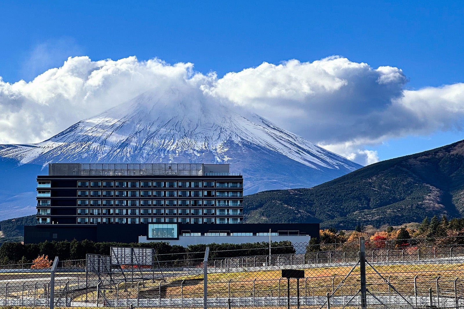 Fuji Speedway Hotel, part of Hyatt, with views of Mount Fuji and the raceway