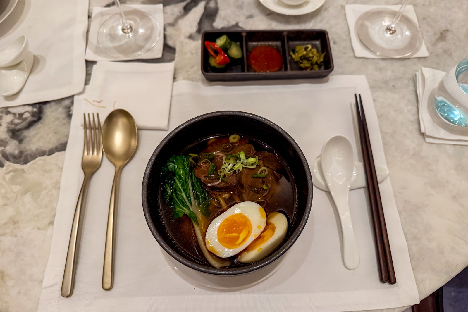 Capella Taipei food