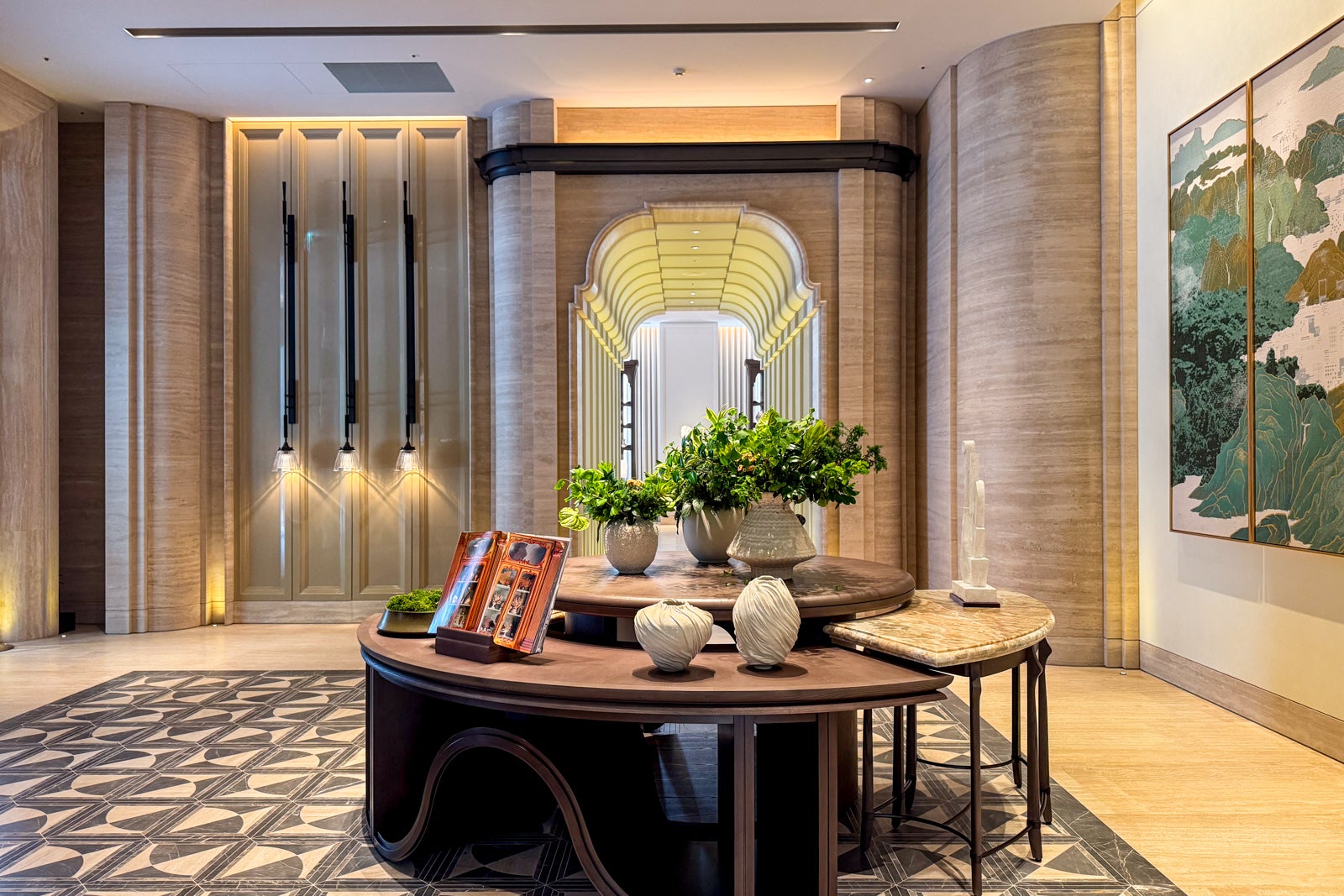 Capella Taipei lobby