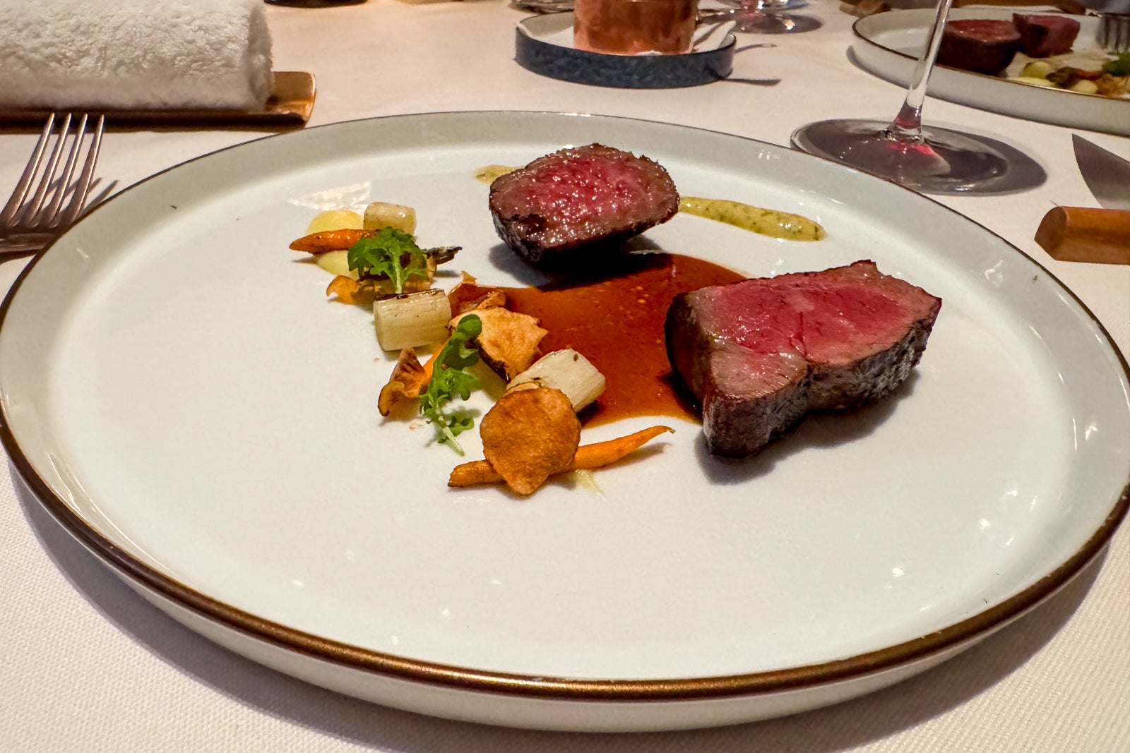 Capella Taipei food