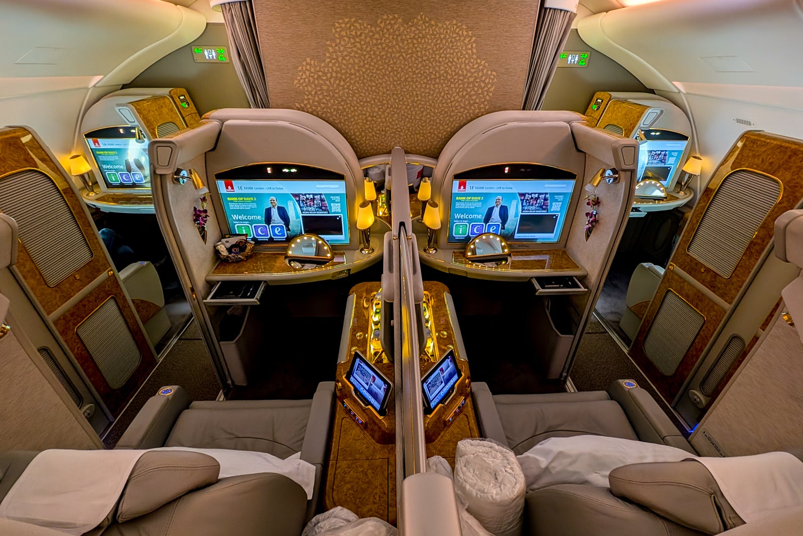 Emirates A380 first class