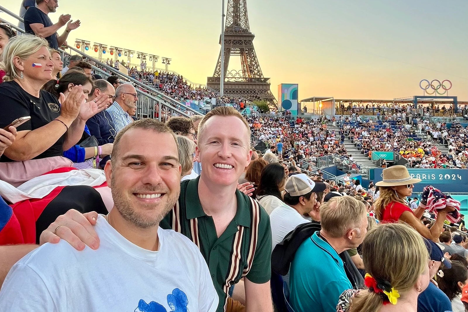 Matt Moffitt at Paris Olympics
