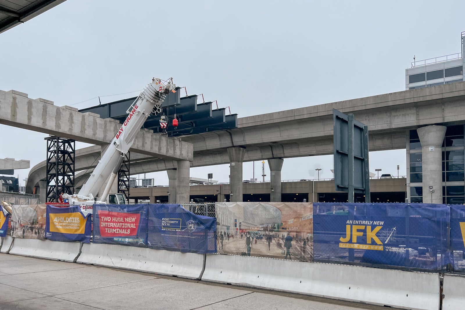 New Terminal 6 at JFK construction