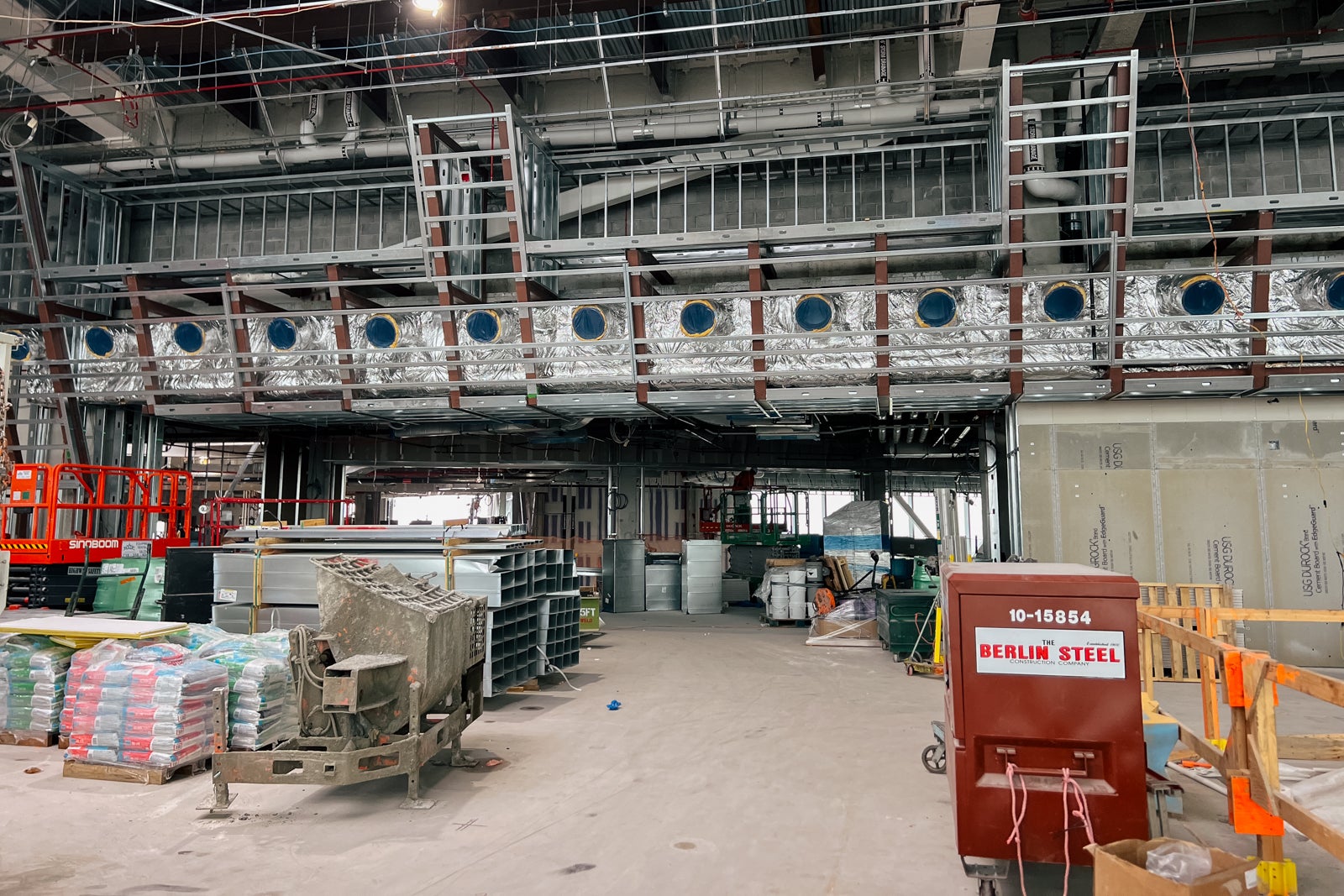 New Terminal 6 at JFK construction