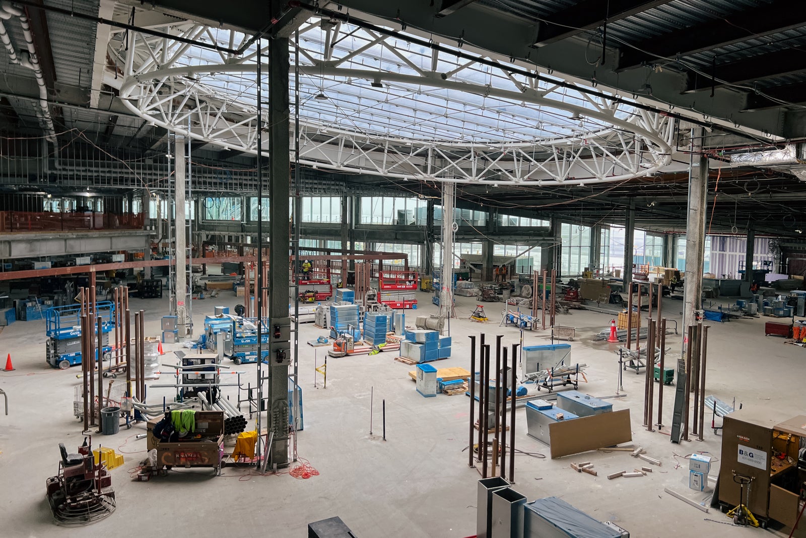 New Terminal 6 at JFK construction