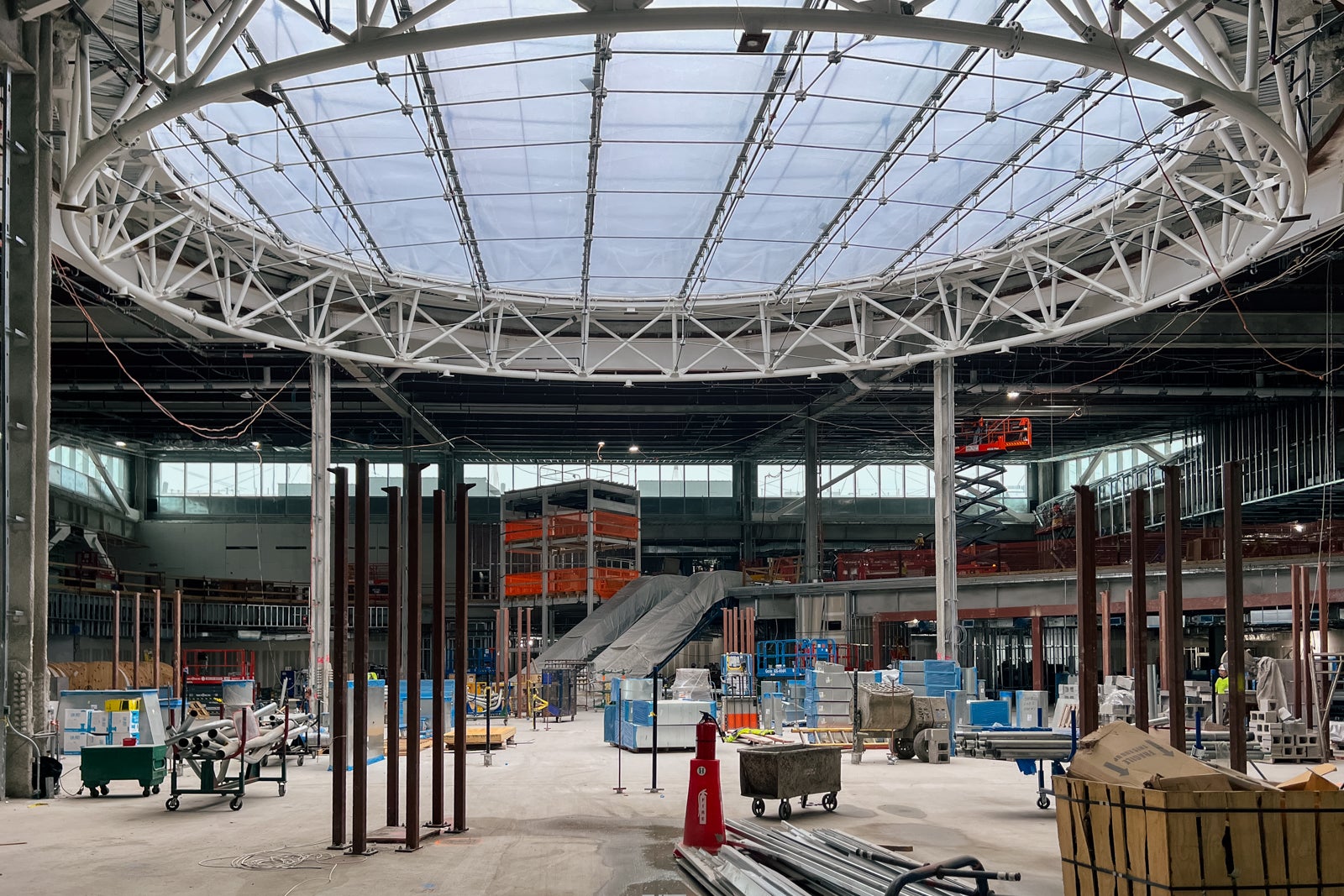 New Terminal 6 at JFK construction