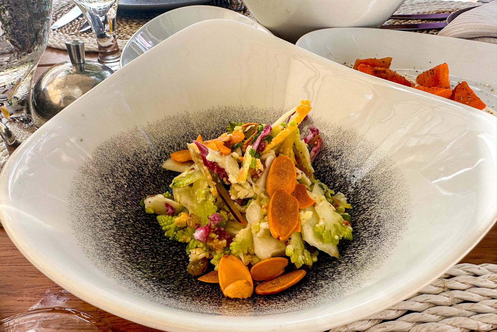 Hermitage Bay food