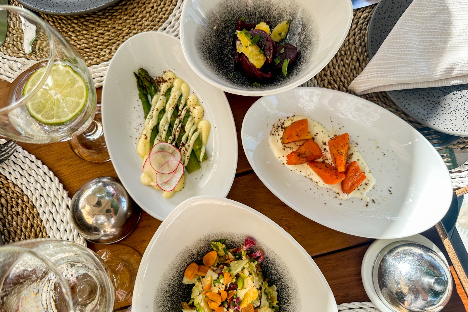 Hermitage Bay food