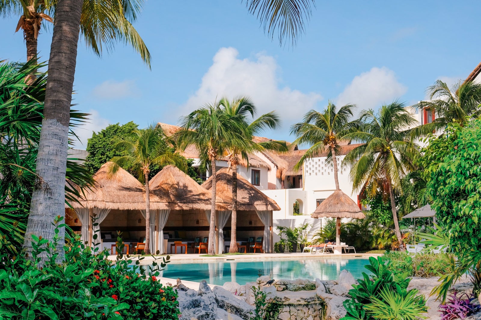 Pool area at the InterContinental Presidente Cancun Resort