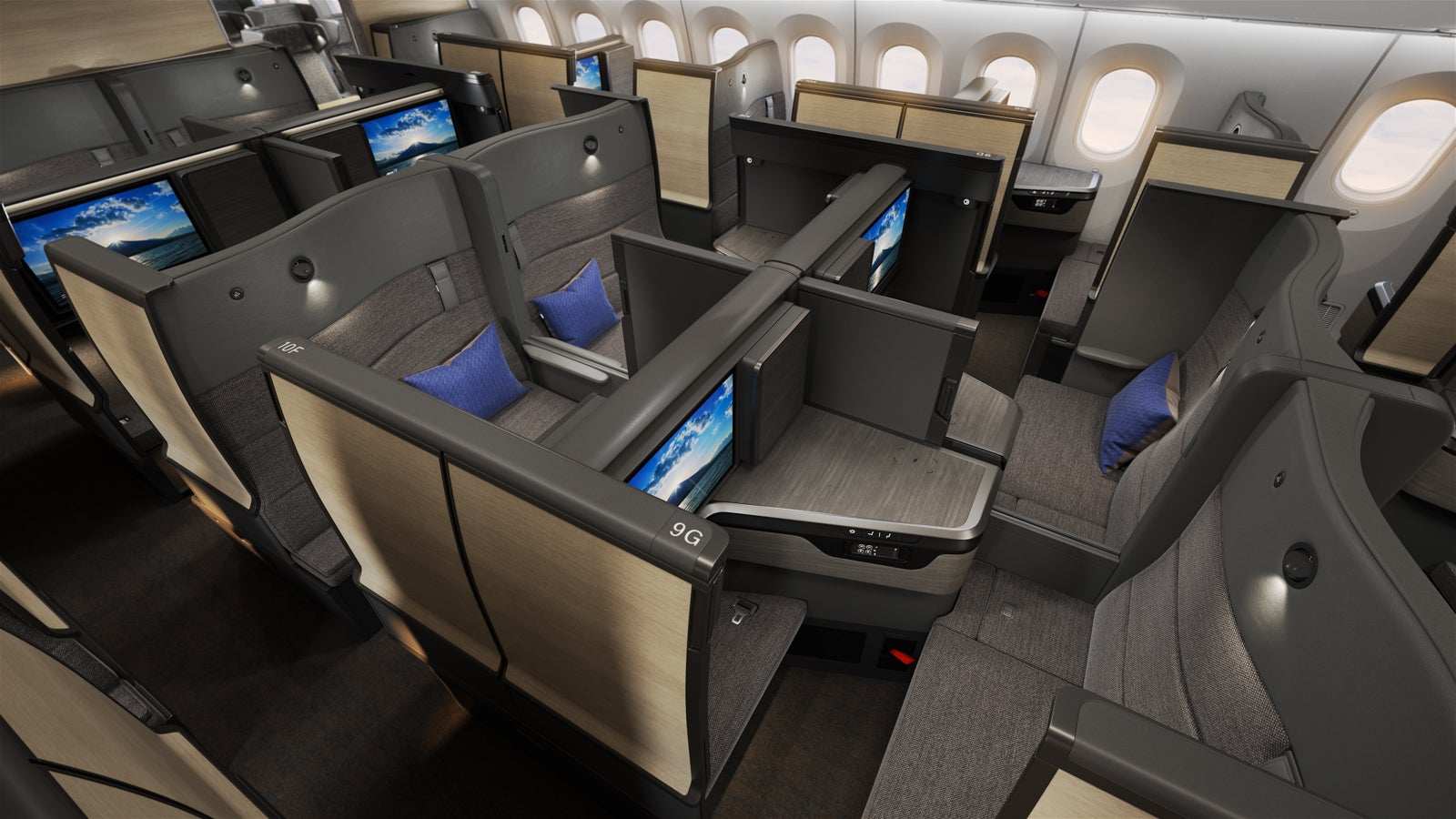 business class seat
