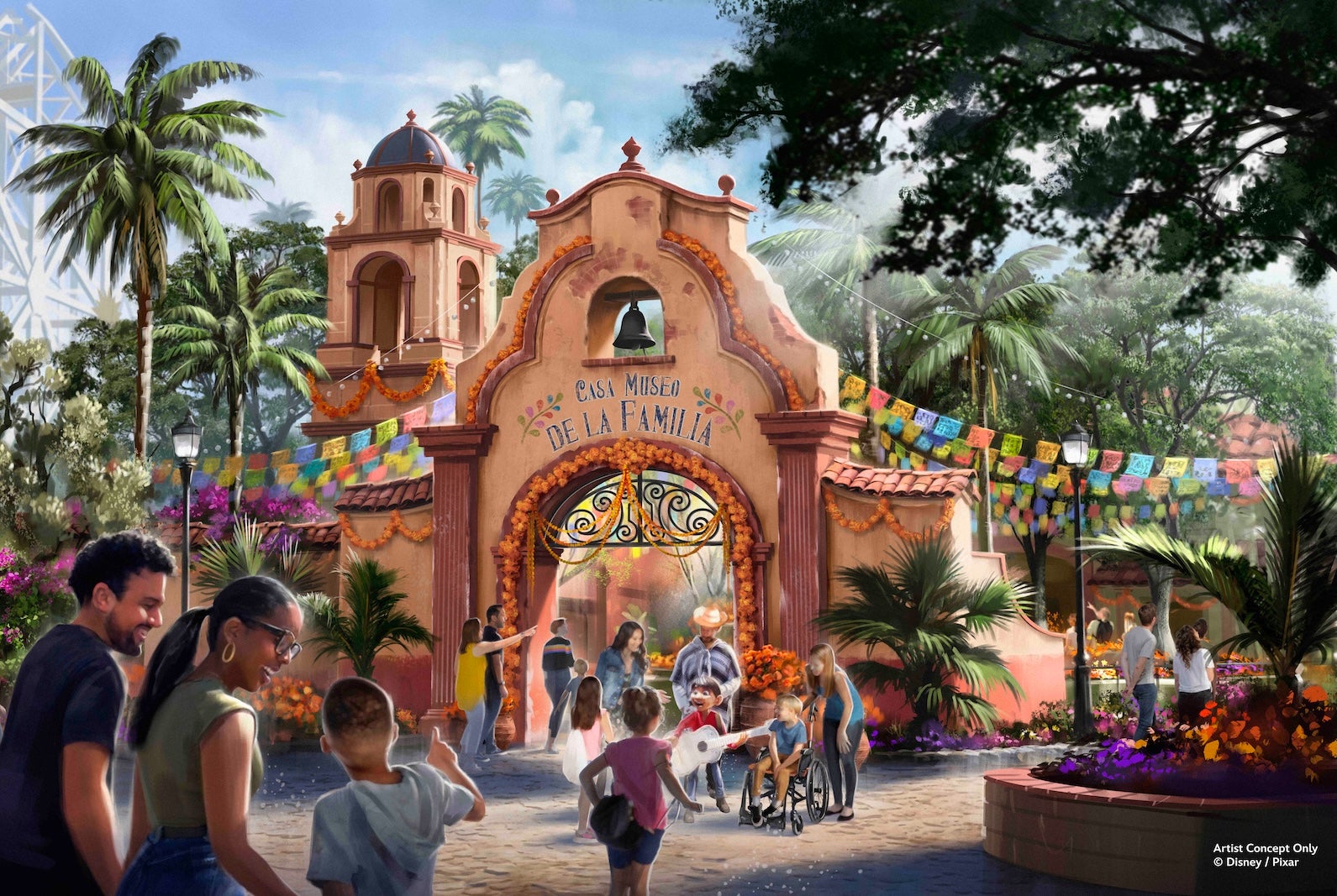 The first-ever attraction inspired by “Coco” is coming to Disney California Adventure