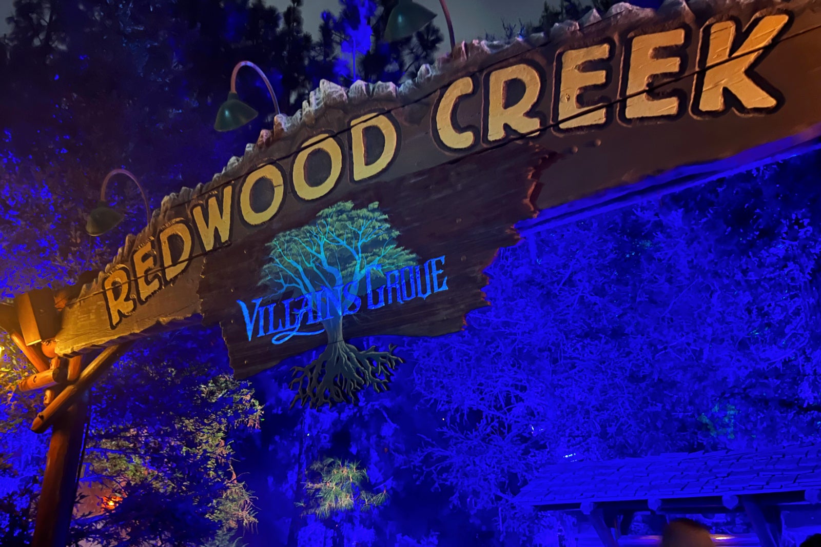 Disneyland Oogie Boogie Bash Villains Grove Entrance