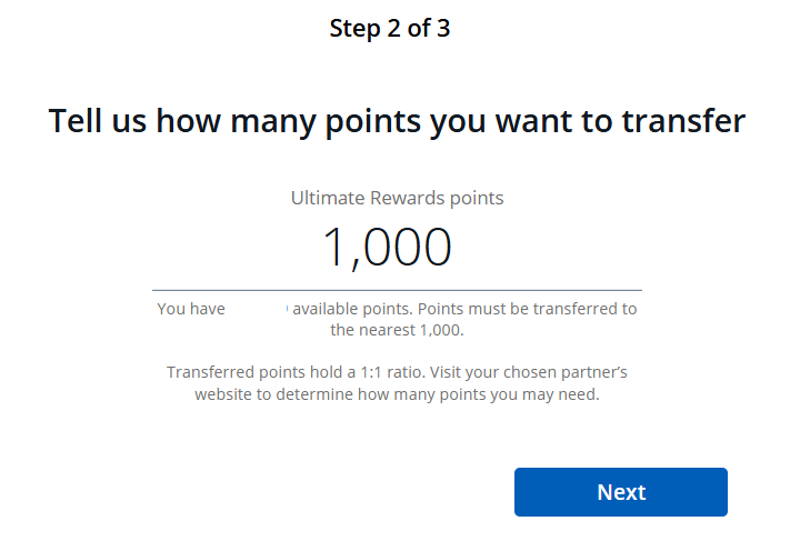 Transfer Chase points to Hyatt
