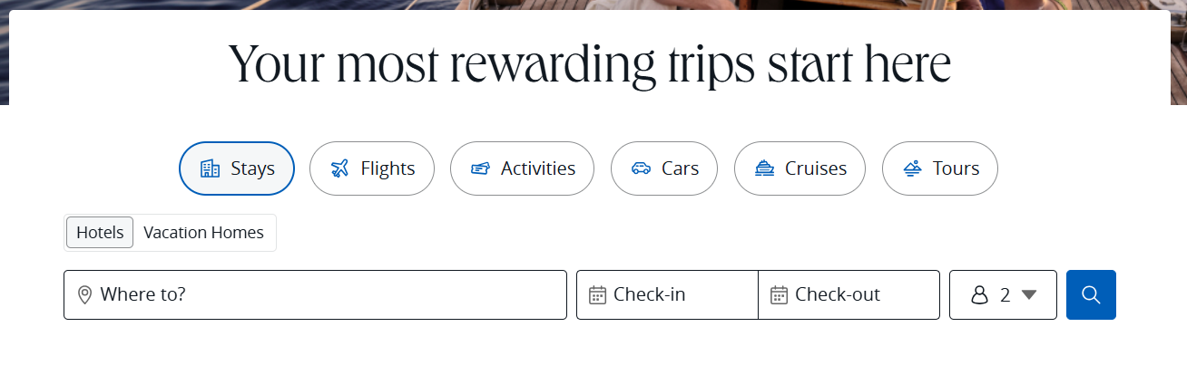 hotel booking platform